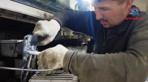 Замена радиатора печки ✅ Scania 5 серии / heater radiator replacement #scania  #truck #авторазборка