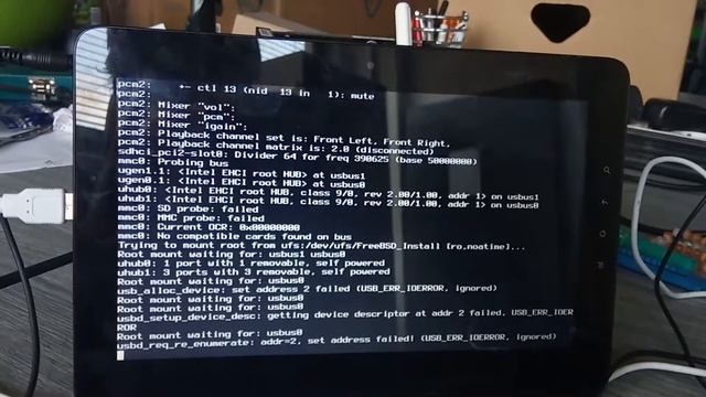 Booting FreeBSD for Terra Pad 1051 смотреть онлайн