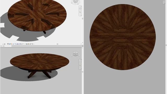 Fletcher Capstan Table Revit (LOD 200)