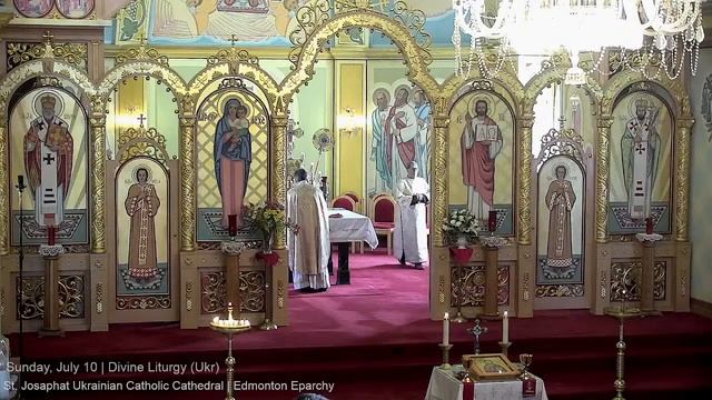 Sunday, July 10 | Divine Liturgy (Ukr) смотреть онлайн