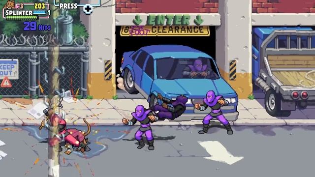 TMNT: Shredder's Revenge | Let's Play - Switch | Part 2 - Big Apple, 3 PM смотреть онлайн