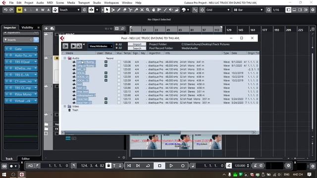 Hướng dẫn xóa tệp media còn thiếu trong cubase 10 pro смотреть онлайн