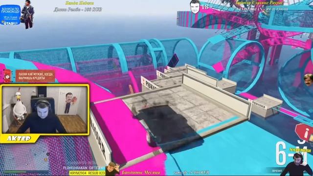#aktep#лучшиемоментыгта#gta5 Aktep Гонка и Космодесант GTA 5