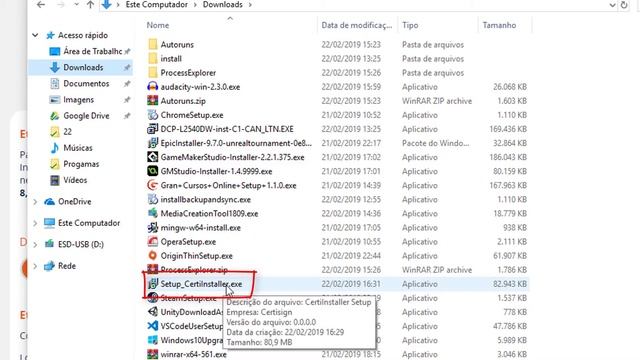 TUTORIAL - COMO INSTALAR SEU CERTIFICADO DIGITAL - SIMPLES смотреть онлайн