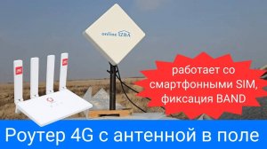 Усилитель интернет 4G с внешней антенной 🚀роутер OLAX 4G TURBO WiFi 6: Тестируем реальных условиях
