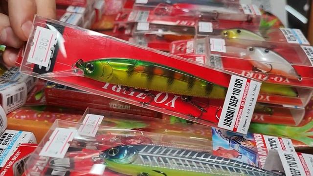 #yozuri 3DS minnow 100; Popper 65; #Crank 50 с разными глубинами; #jerkbait Deep 110; #hardcore Long смотреть онлайн