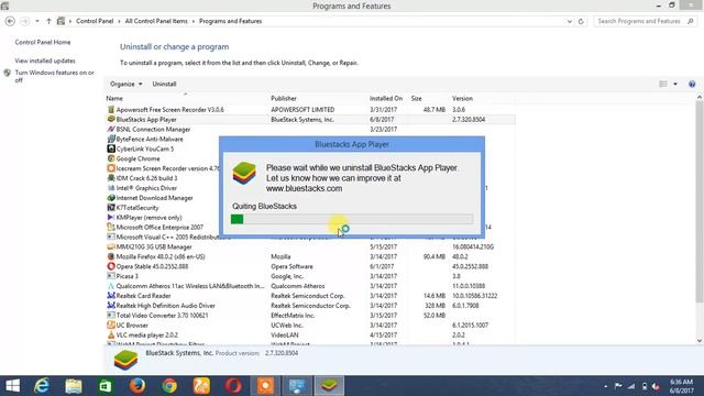 How To Uninstall Blue Stacks Program On Windows 8 1 смотреть онлайн