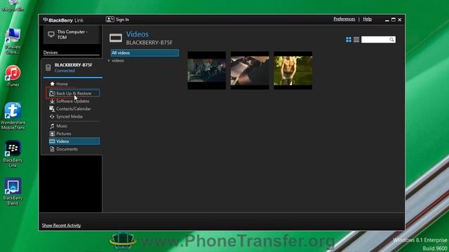 [Blackberry Link]: How to Backup All BlackBerry OS 10 Data to Windows with Blackberry Link смотреть онлайн