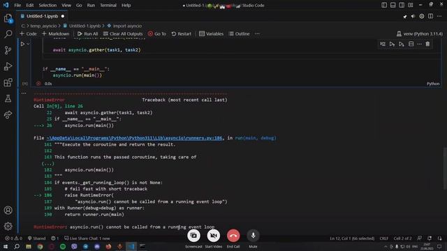 Asyncio: основы асинхронности в Python ЗА 30 МИНУТ | Асинхронность в Python #python #asyncio смотреть онлайн
