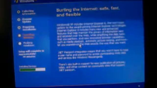 Upgrading to Windows XP Build 2520 смотреть онлайн