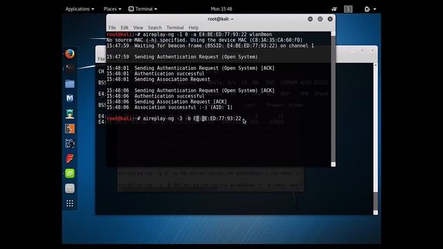 Cracking WEP using Kali-Linux смотреть онлайн