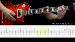 Gary Moore-One Day (guitar cover,tab)