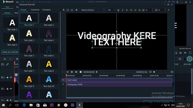 Cara manual sederhana bikin Bayangan Teks II Filmora 9 смотреть онлайн