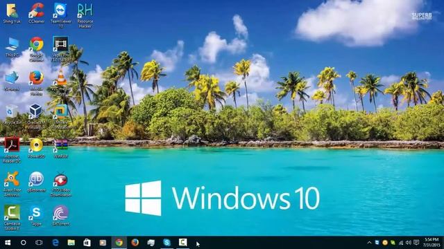 Windows 10 Pro RTM on my main PC! смотреть онлайн
