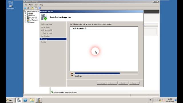 windows server 2008 de IIS kurulumu смотреть онлайн