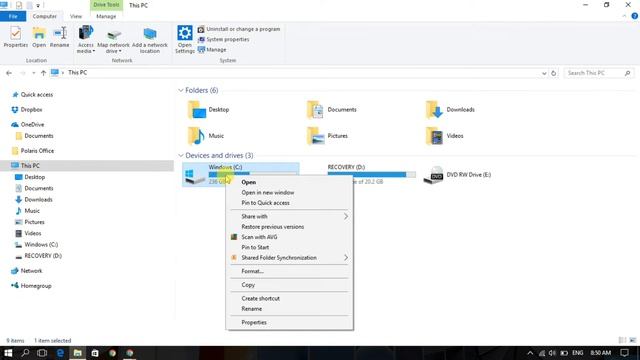 How to Clean disk space in your computer Windows 7, 8 and 10 - Free ? смотреть онлайн
