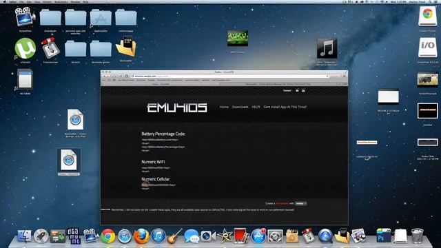 (no jailbreak needed) numerical wifi and iPod Battery Percents! смотреть онлайн