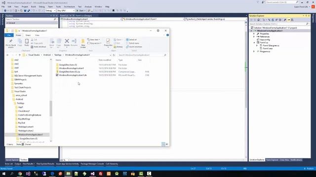 Get address from latitude and longitude using C# and google map api смотреть онлайн