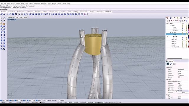 A Pear-cut diamond V-Ring #rhinoceros3d #rhinotutorial #pear #cut #ring смотреть онлайн