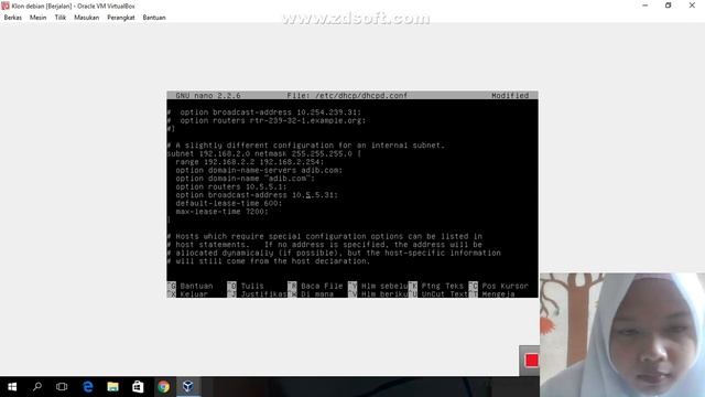 Konfigurasi debian server(DNS, DHCP, Web Server, Database) смотреть онлайн