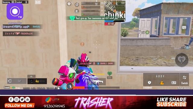 BGMI 3.1 CRAZY UPDATE : BGMI LIVE | TRASHER GAMING PUBG LIVE смотреть онлайн