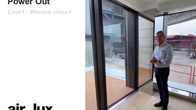 air-lux high-performance Window system - function demo смотреть онлайн