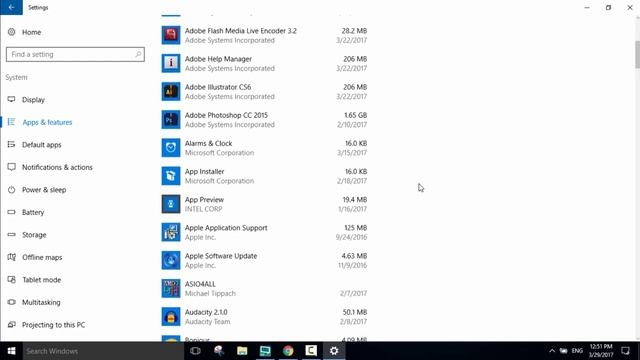 การ Uninstall Apps ใน วินโดวส์ 10 смотреть онлайн