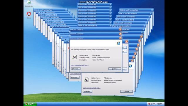 Windows XP Media Center Crazy Error смотреть онлайн