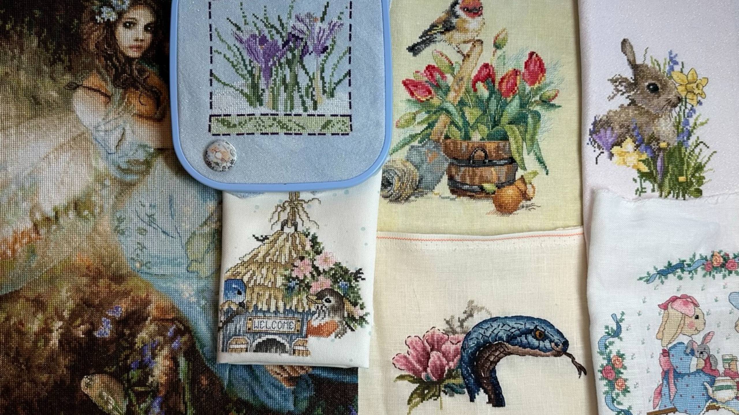 #54 Вышивальный март: страты, финиш и покупки