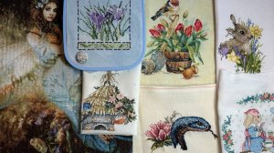 #54 Вышивальный март: страты, финиш и покупки