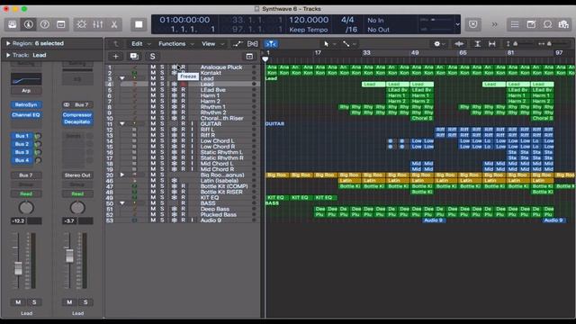 How to Save CPU in Logic Pro X with the Freeze Track function. смотреть онлайн