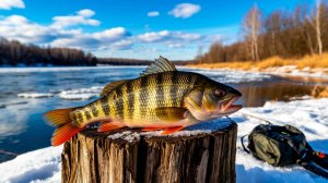 Рыбалка на окуня весной.