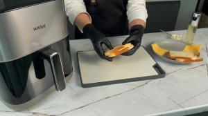 КЛАССИЧЕСКИЕ БУТЕРБРОДЫ С ЖАРЕНЫМ СЫРОМ | Рецепты для аэрогриля