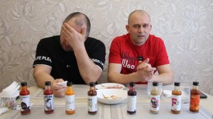 ▶️Пробуем 8 ОСТРЫХ🤬🤬🤬 СОУСОВ от HotBerries.