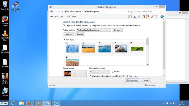Cara dan tutorial mengganti walpaper pada windows 8.1 32 bit смотреть онлайн