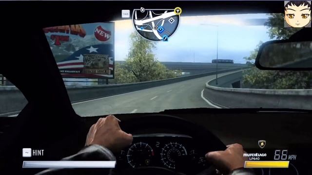 Driver San Francisco PC Gameplay- Lamborghini Murcièlago LP640 ROAD TEST and TOP SPEED смотреть онлайн