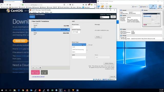 Installing CentOS 7 смотреть онлайн