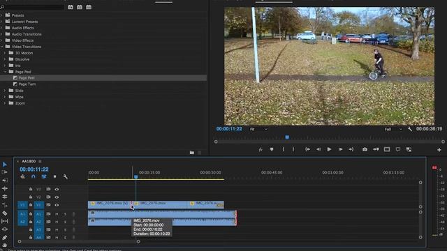 How to Transition between clips in Premiere Pro CC 2017 смотреть онлайн
