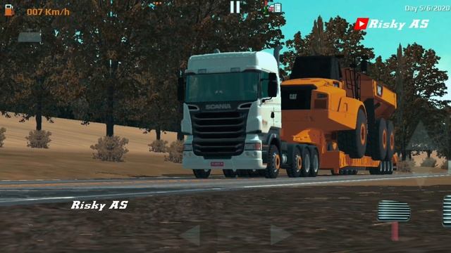 SCANIA V8 CAT 745C ARTICULATED // World Truck Driving Simulator смотреть онлайн