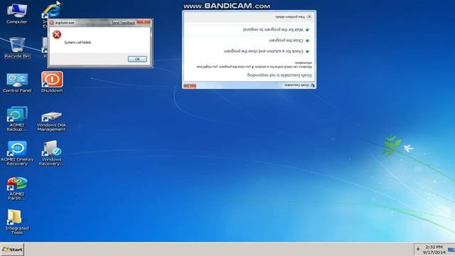 Windows 7 Crazy Error V2 смотреть онлайн
