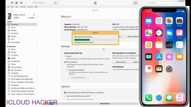 iPhone X! Backup Restore смотреть онлайн