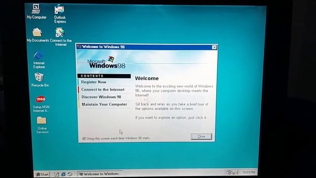 windows 98 start смотреть онлайн