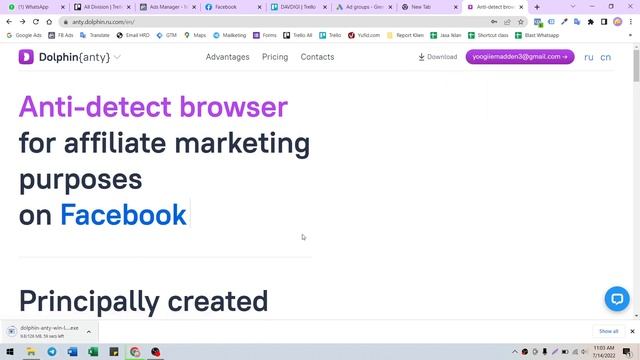 tutorial dolphin Anty | mencegah AME di facebook ads manager смотреть онлайн