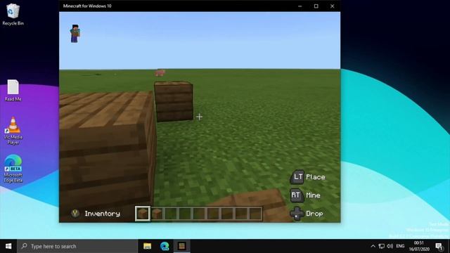 Minecraft Running on Windows 10. Raspberry Pi 4. WOR part 13. смотреть онлайн