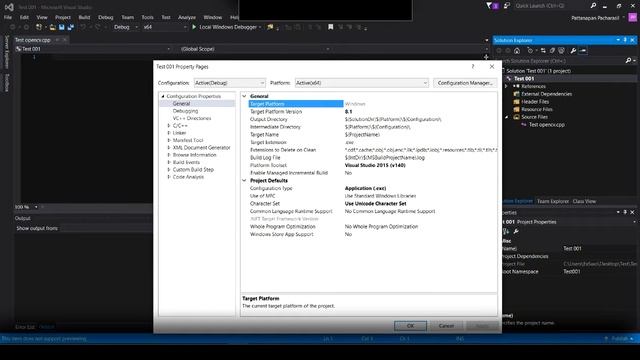 [Thai] How to install OpenCV with Visual Studio смотреть онлайн
