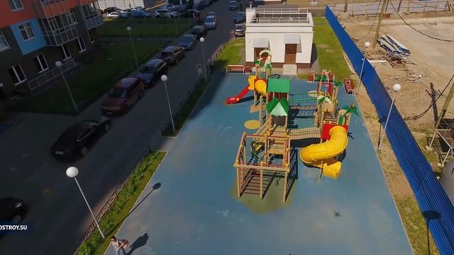 Аэросъемка ЖК «ЗимаЛето» от 20 мая 2018 года смотреть онлайн