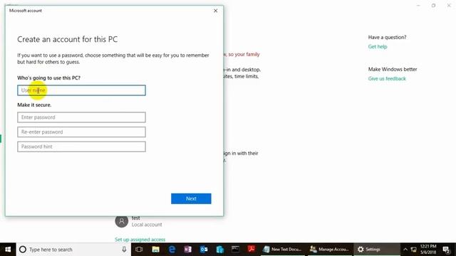 How to Create User in windows 10 смотреть онлайн