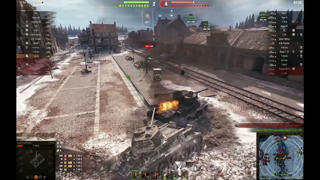 War Thunder против World of Tanks звук смотреть онлайн