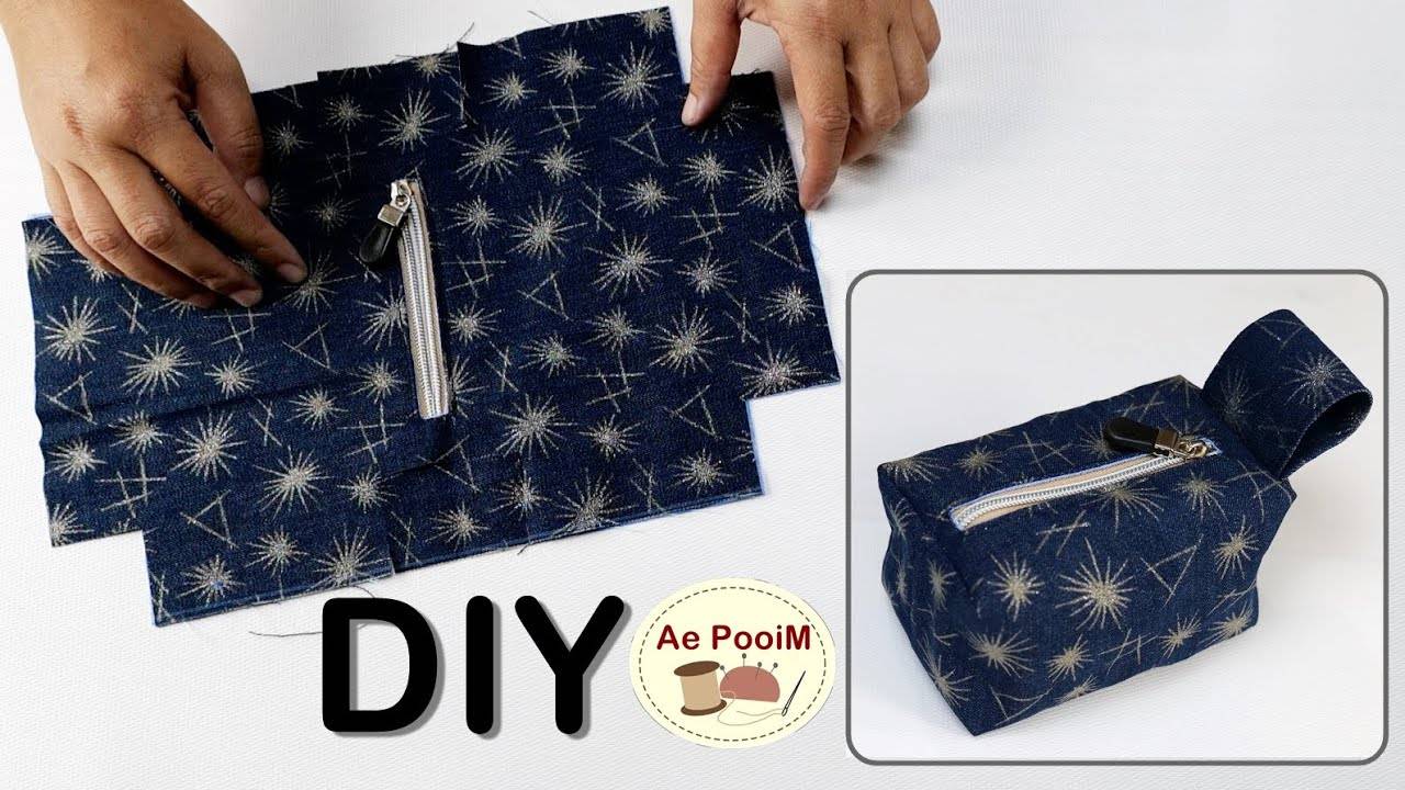 Сумка-мешок на молнии своими руками, сделать ее проще, чем вы думаете.