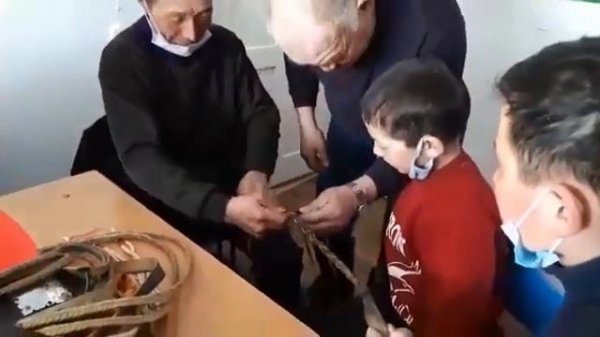 "Қамшы өру және оны жасау әдісі" шеберлік сағаты